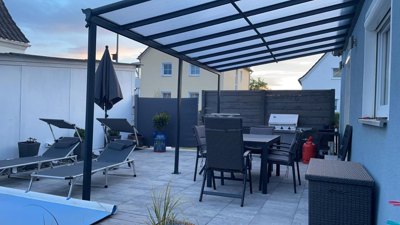 #1 Modernes Zimmer Mit Pool Und Garten Memmingen Eksteriør billede